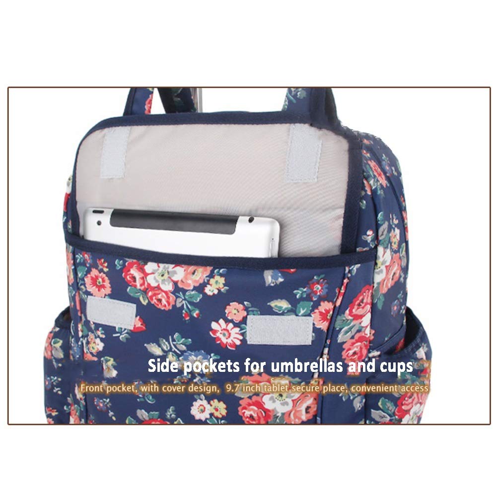 Damska torba na kółkach dla studentów torba podróżna na bagaż 17" FENGMING (kolor: E, rozmiar: dł. 33 × szer. 17 × wys. 44 cm)