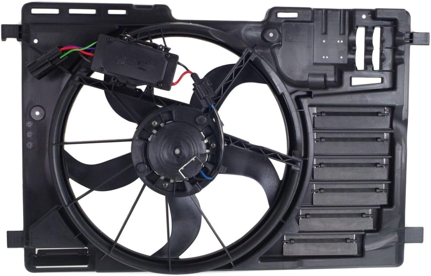 Radiator Cooling Fan for Ford for Escape 2013-2019 for Transit Connect 2014-2018 Without Climate Control