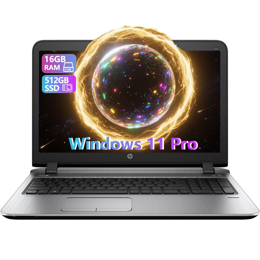 Amazon.com: HP ProBook 450 G3 - Laptop empresarial, Windows 11 Pro