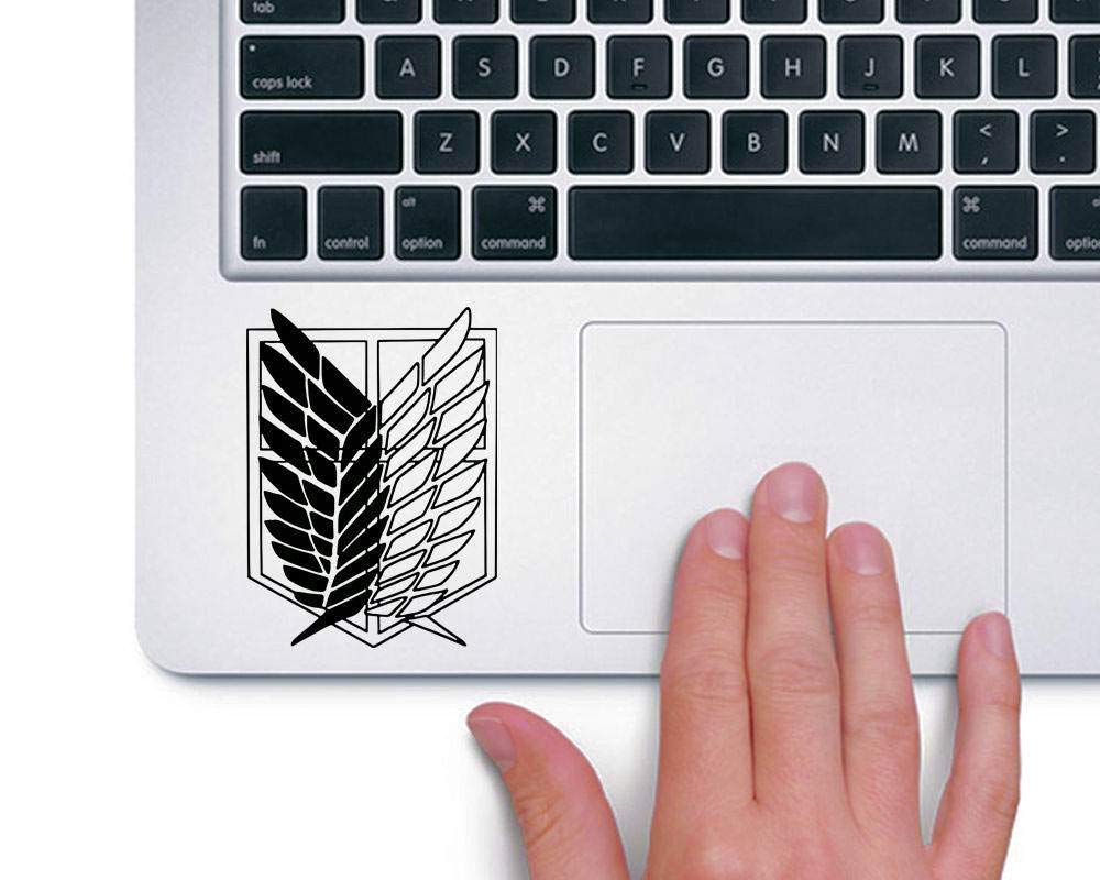 ISEE 360® Skin Sticker Decal Laptop Skin Sticker Attack on Titan Recon Corps Vinyl Sticker For Any Laptop - 11 X 8 CMS, Black (B08THH47XF) Amazon Price History, Amazon Price Tracker