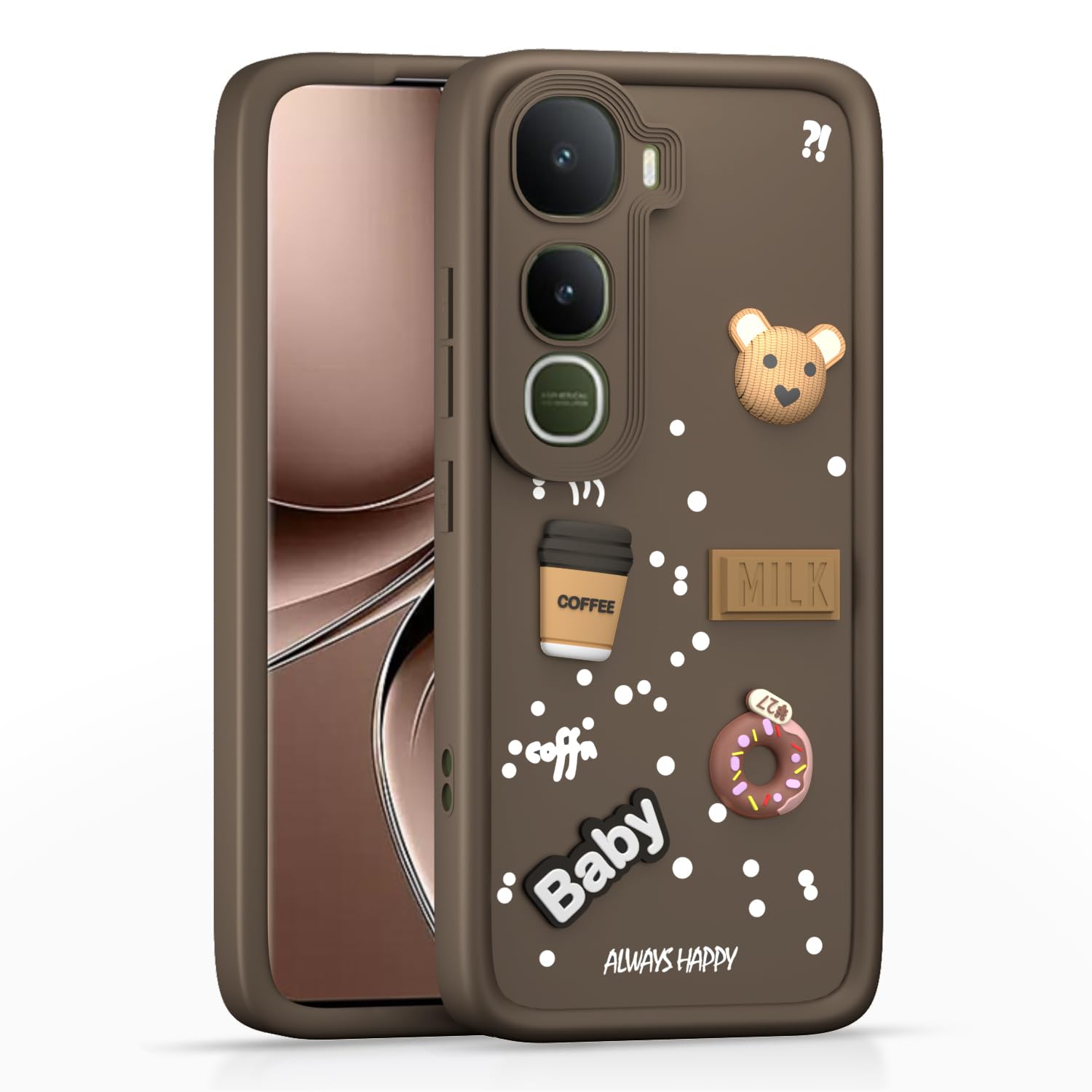Vivo Y400 5G · Brown