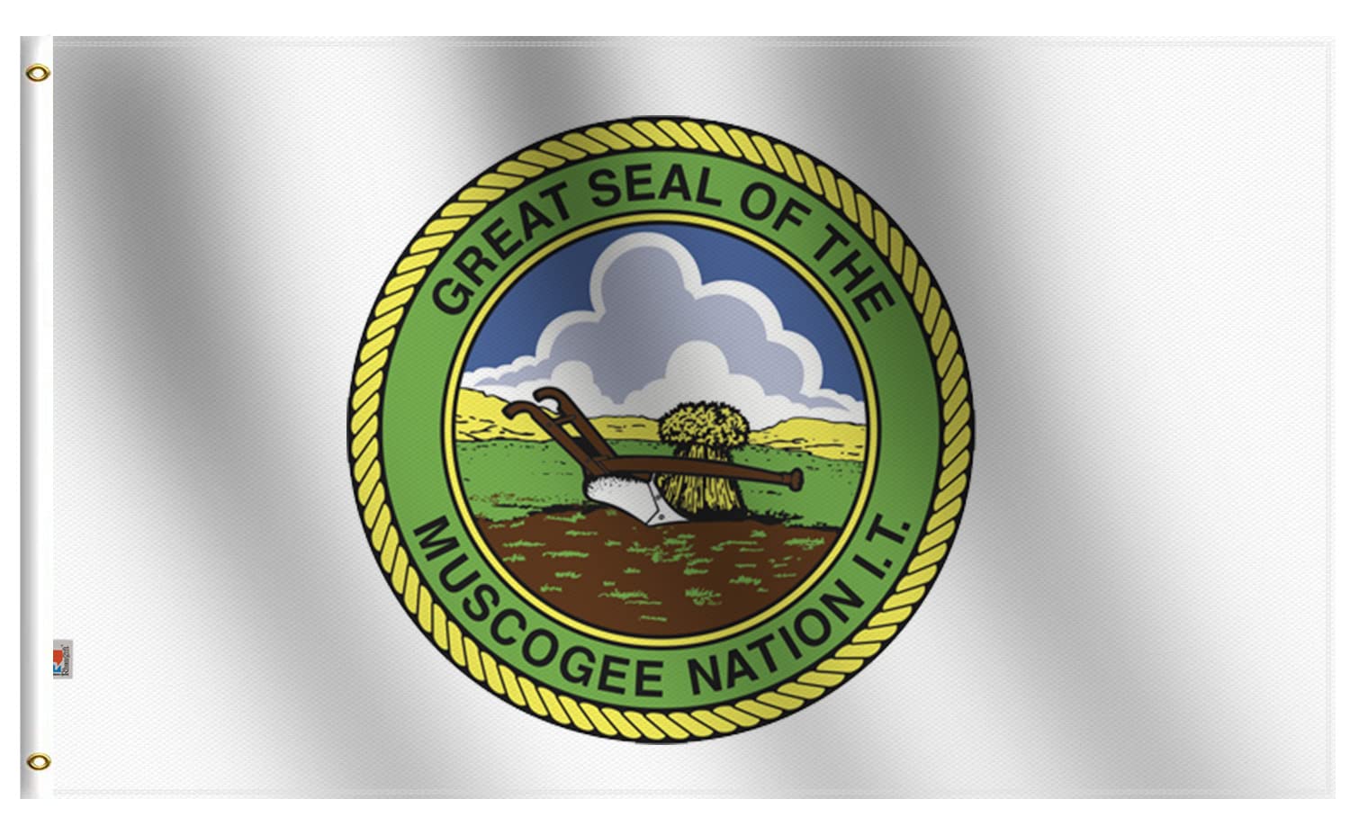Muscogee Creek People Flag 3x5 Ft