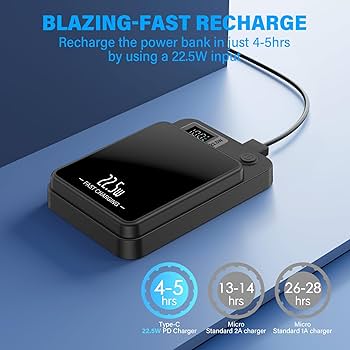 Wireless Power Bank 10000 mAh Magnetic Wireless Power Bank