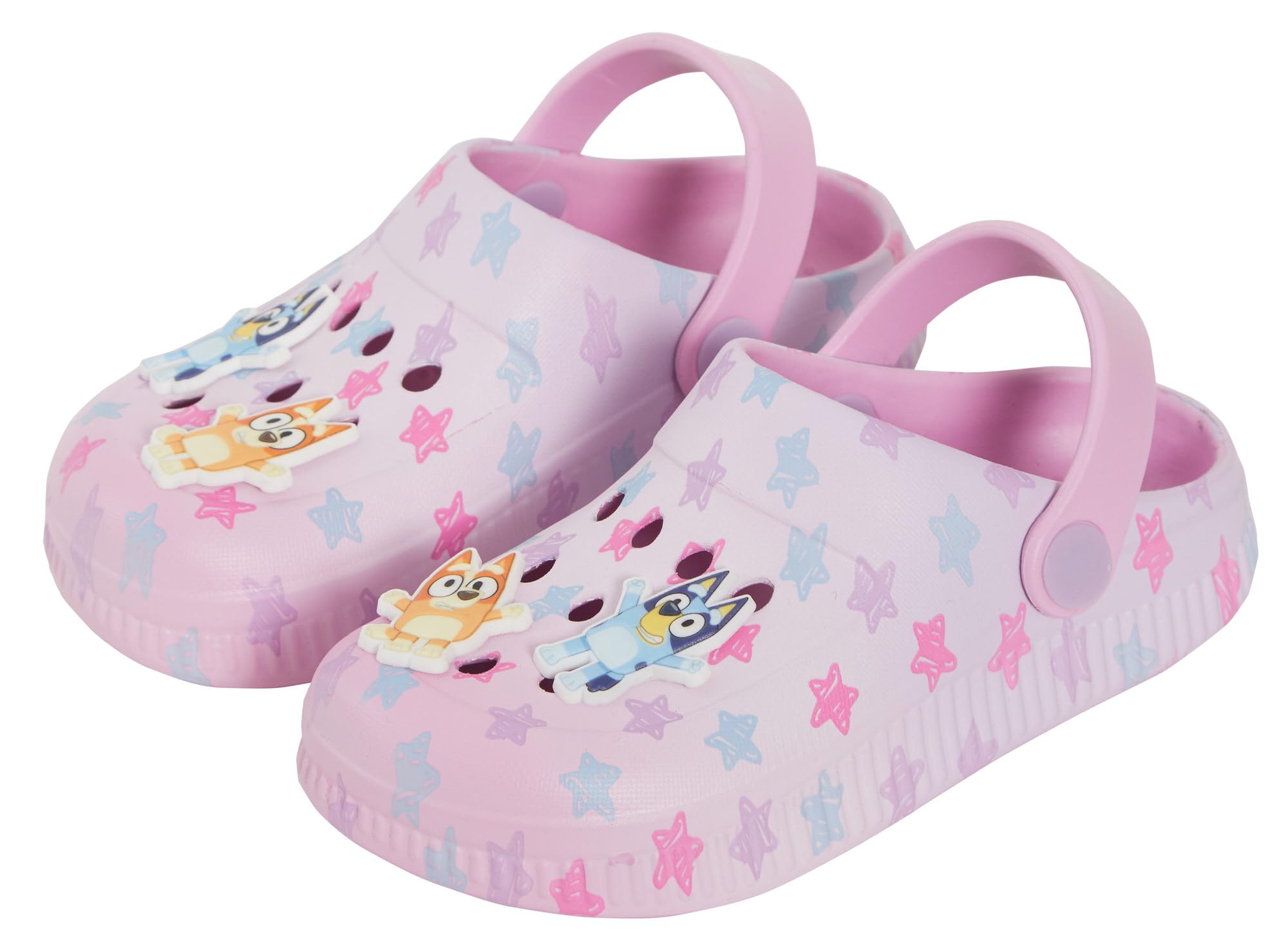 Bluey Boys And Girls Clogs With Light Up Badge For Kids