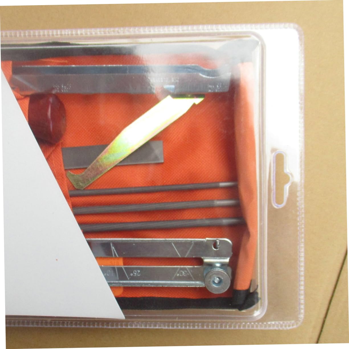 BESPORTBLE 10pezzi Kit Di Affilatura Per Motosega Per Affilare Catena Motosega Kit Di Utensili Per Affilatura Catena Durevole in Metallo