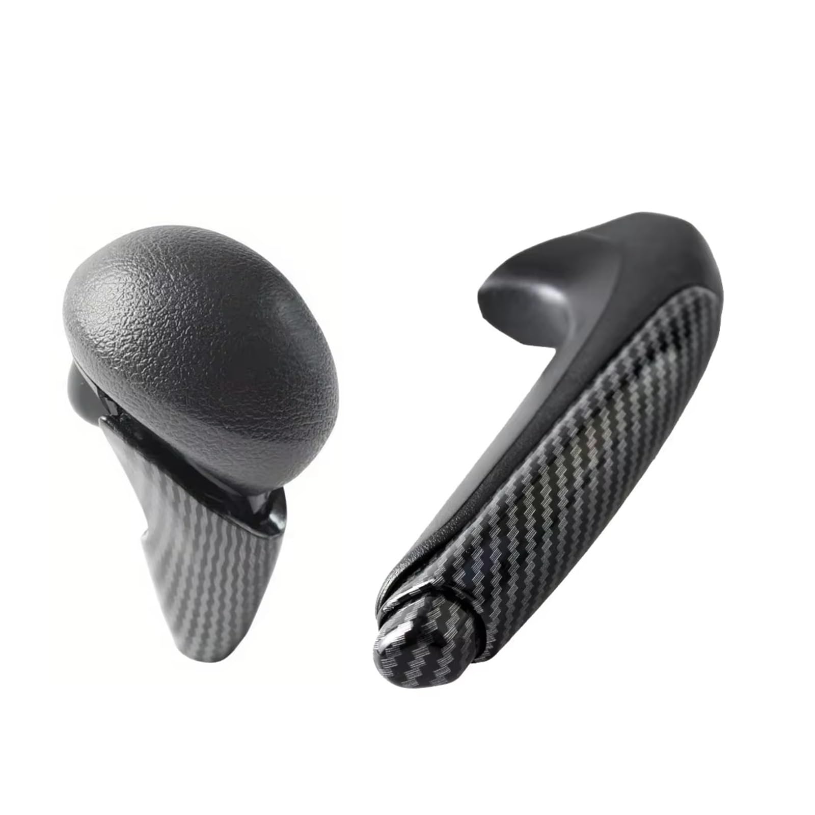 LinQianBhD Car Gear Shift Knob for Civic 2006~2011 47115-SNA-A82ZA 54130-SNA-A81 Automatic Gear Shift Knob Brake Handle(2Pcs Set)