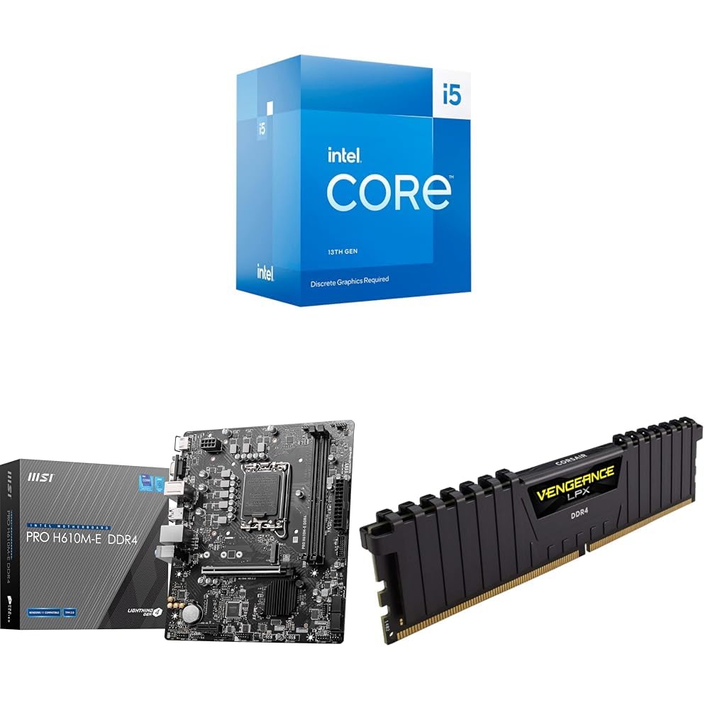Amazon.in: Buy Intel 13th Gen i5+Msi H610 Motherboard+Corsair 16G