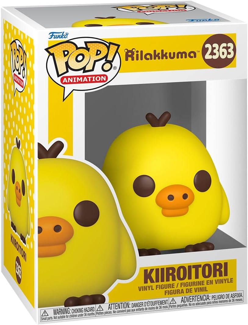 Funko Pop! Animation: Rilakkuma - Kiiroitori - Collectable Vinyl Figure - Gift Idea - Official Merchandise - Toys for Kids & Adults - Anime Fans - Model Figure for Collectors and Display