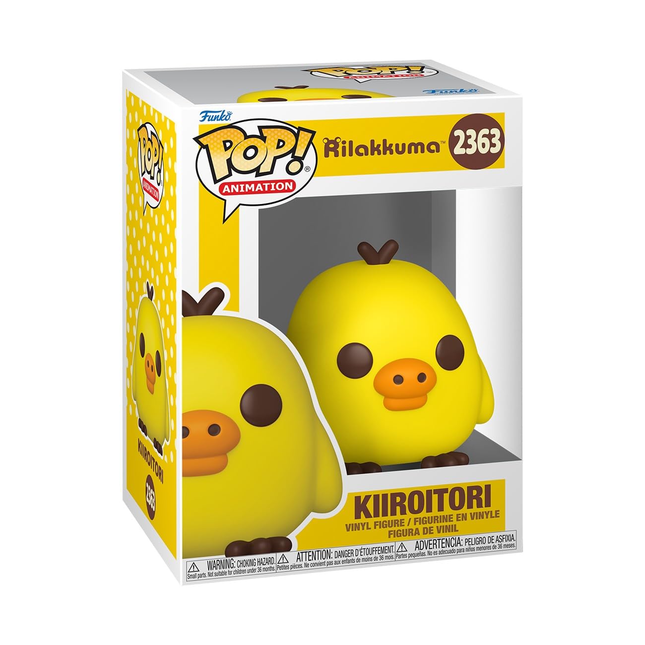 Funko POP! Animation: Rilakkuma - Kiiroitori - Collectable Vinyl Figure - Gift Idea - Official Merchandise - Toys For Kids & Adults - Model Figure for Collectors and Display