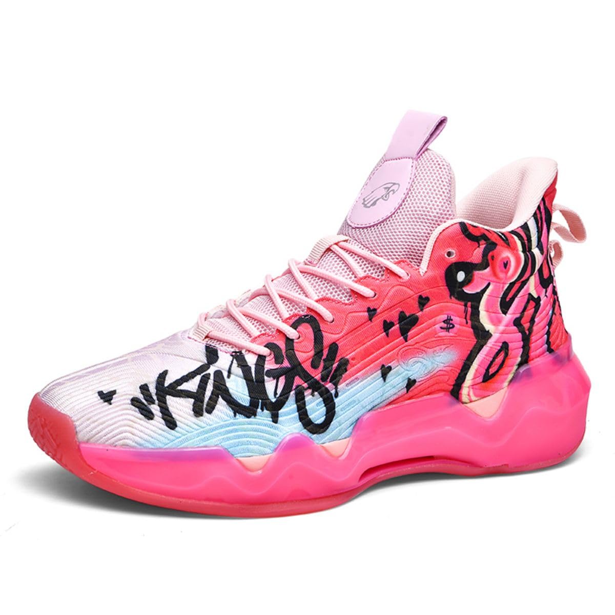 Scarpe da Basket Giovani Scarpe da Basket Ragazze Basketball Coach Comodo Alto Top Traspirante Scarpe Sportive per Gli Uomini E Le Donne Anti-Slip