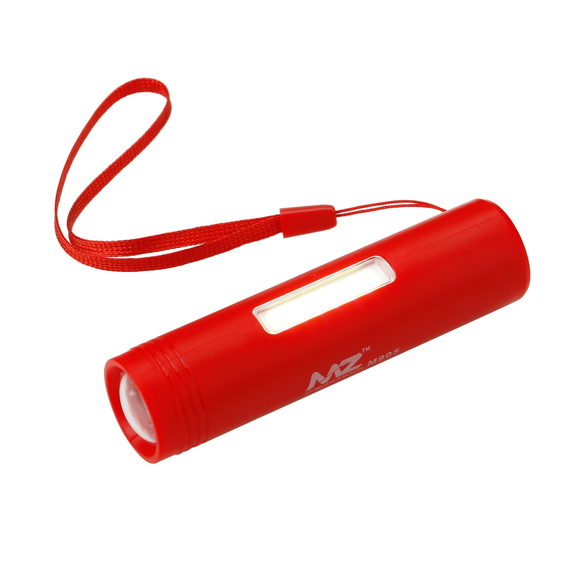 新品/未開封 ToshIマイメロディ マグネット 赤 MZ M905 Rechargeable LED Torch - Muticolor | with 7W Laser and 3W