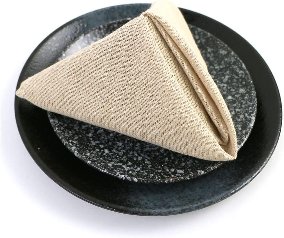 30x45CM Cloth Napkins with Hemmed Edges Soft Polyester Blend Fabric Table Mat for Kitchen Dining Wedding