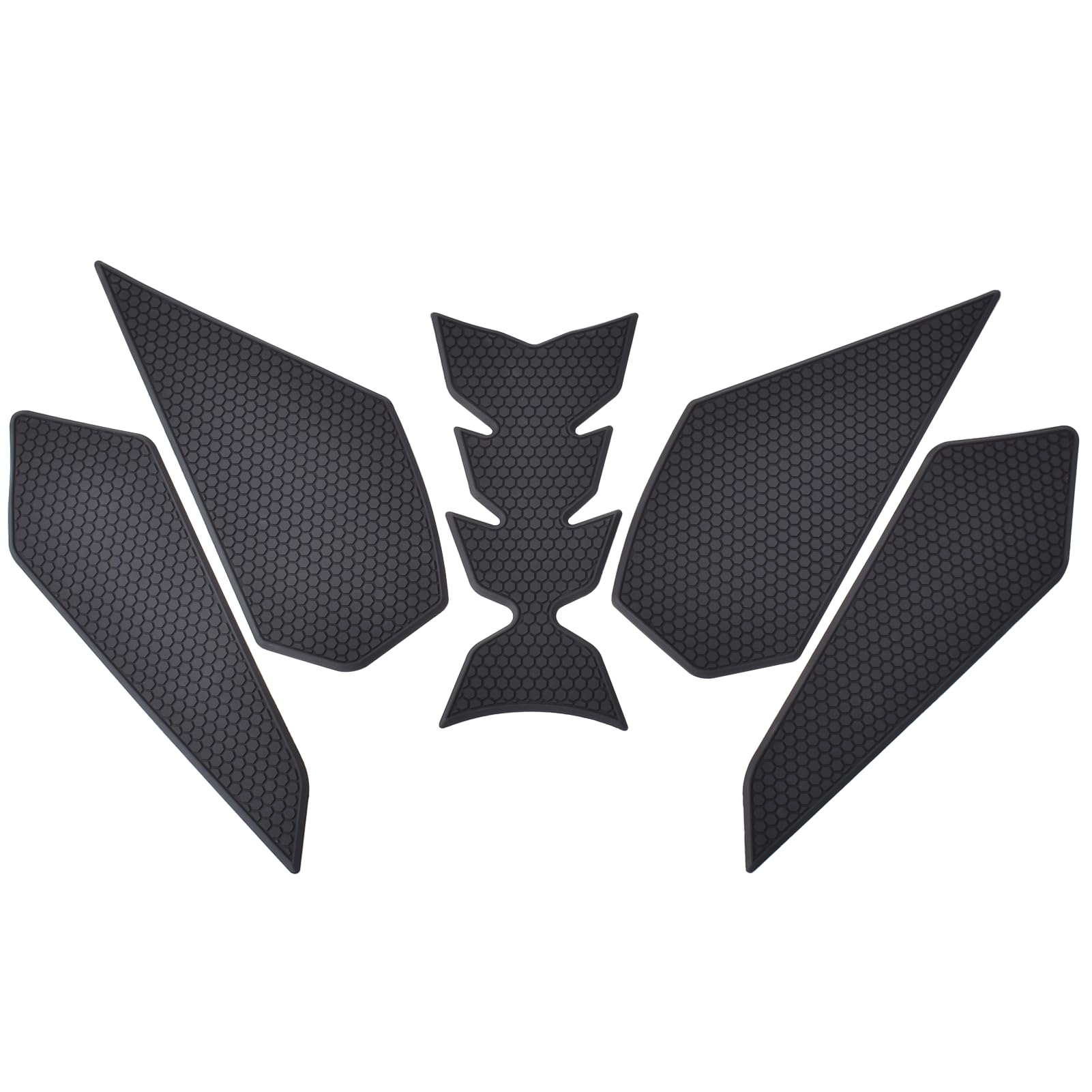 Motorrad-Tankpads, Schutzaufkleber, passend für Ninja ZX4RR ZX4R ZX 4RR ZX-4R 2023 2024, Tankgriff-Seitenaufkleber, Anti-Rutsch