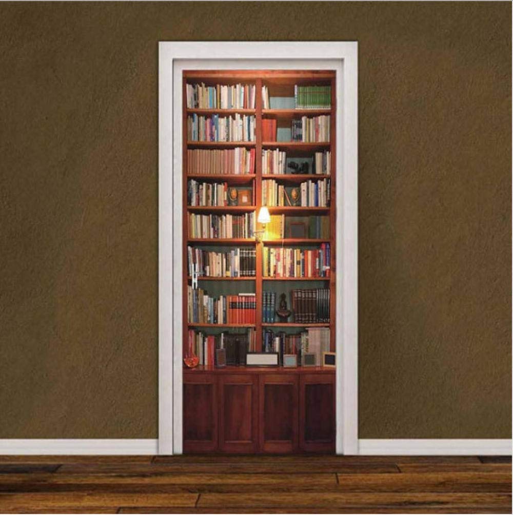 Sticker Porte Trompe L'Oeil Pont Voie Ferrée Papier Peint Pour Porte Stickers Trompe Loeil