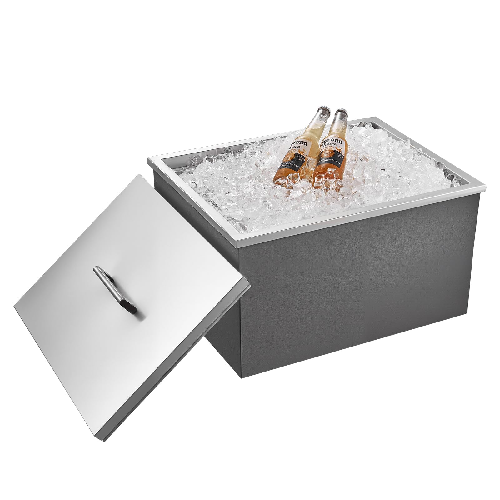 VEVOR Drop-in-Eisbox Edelstahl-Eiskühler
