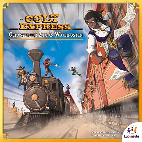 Asmodee ASM Colt Express - Gepanzerter Zug & WAC LUDD0021