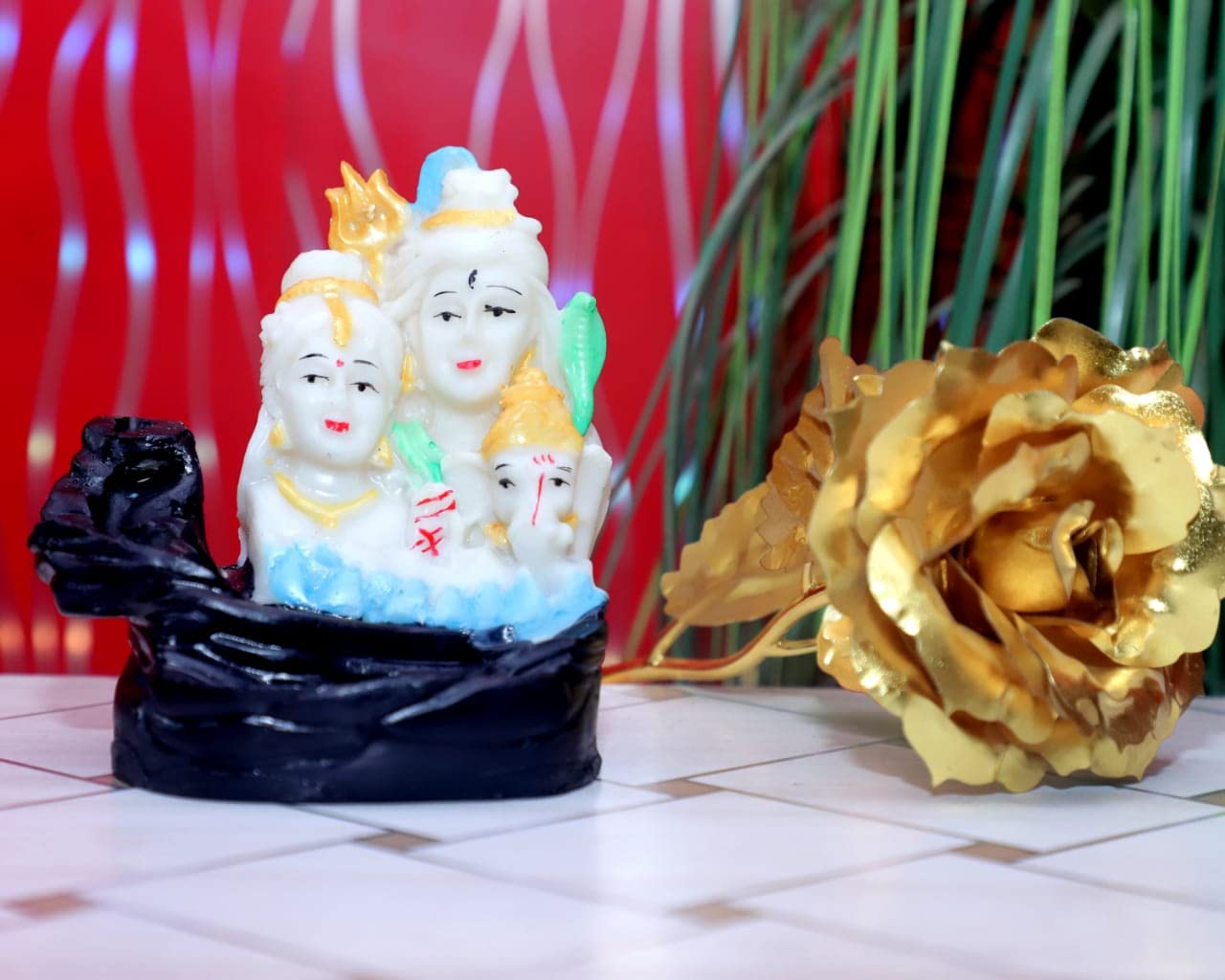 Shri Shyama Lord Adiyogi Backflow Smoke Fountain/ Burner/Holder/ Shiv