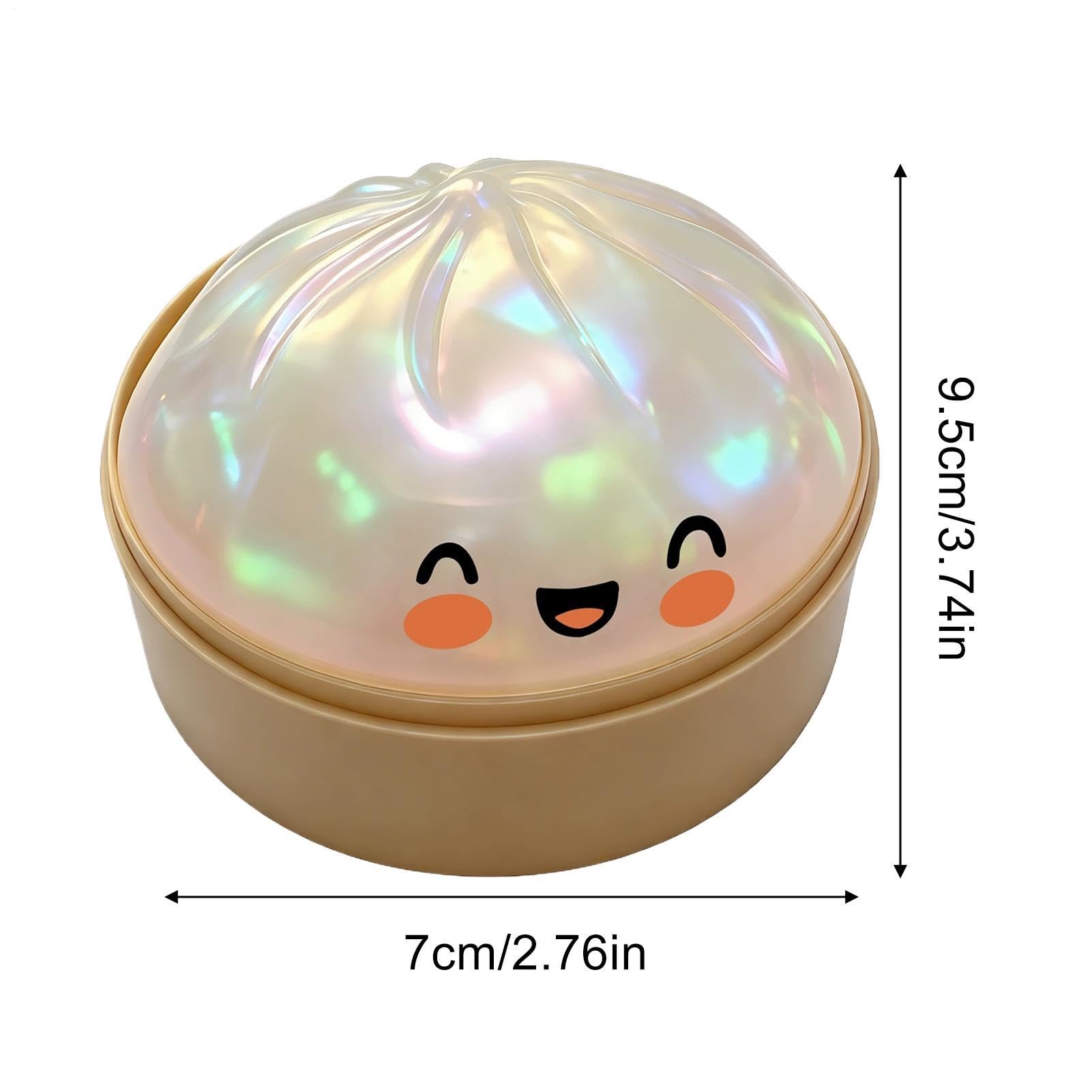 Bola Anti-Estrés Brillantina Dumpling - Amasable para Aliviar el Estrés | Peluche Anti-estrés para Amasar - para Estudio Trabajo Viaje Oficina Casa Coche Sala de Espera Meditación Regalos para Niños A — view 5