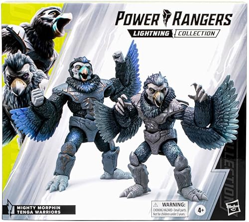 Miniatura 5 de Power Rangers Lightning Collection - Figura de acción de 6 pulgadas, paquete de guerreros de Tenga