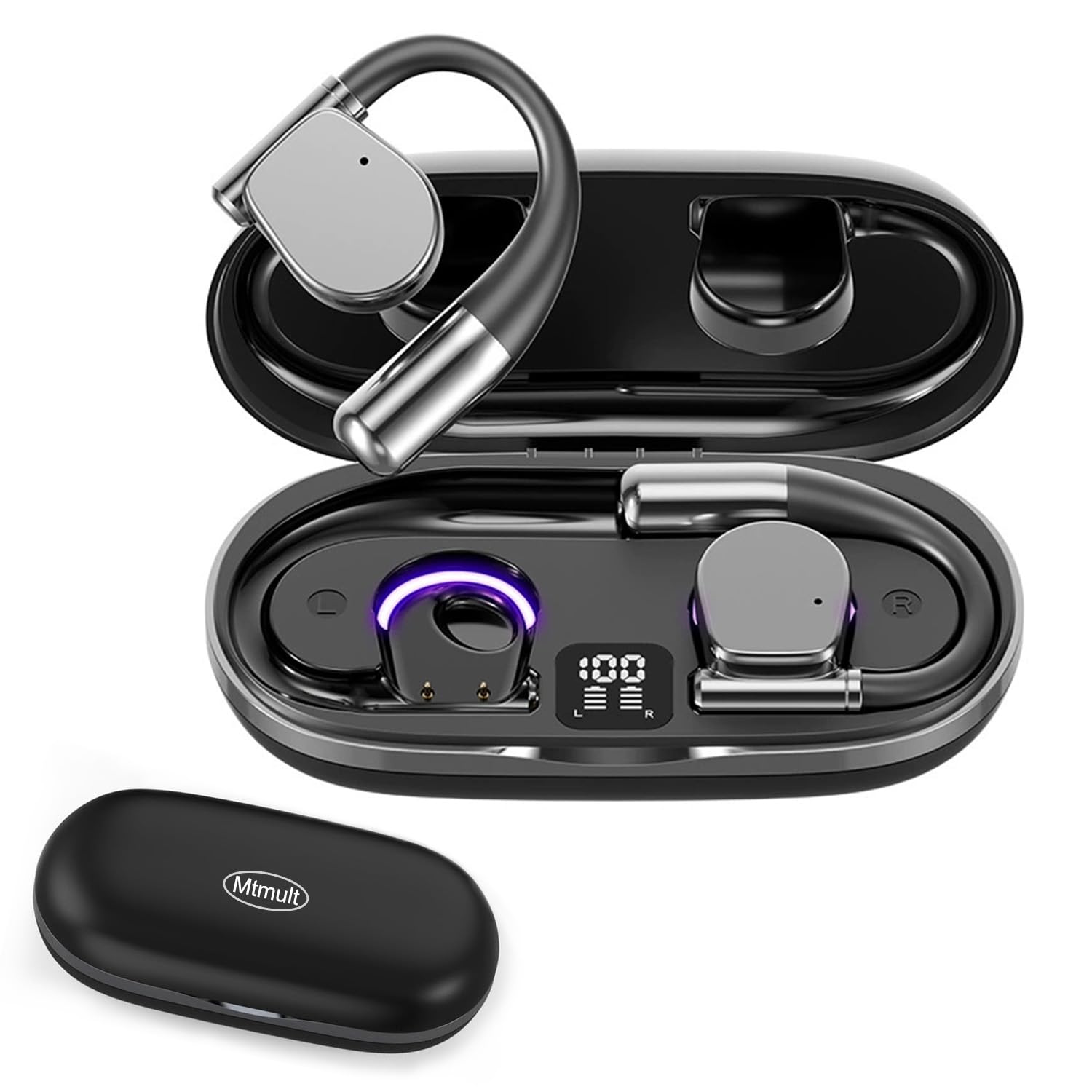 Mtmult Ear Buds Wireless Bluetooth Earbuds, Translating Earbuds Real Time - Traductor Inglés Español Translator Headphones, Headphones Bluetooth Noise