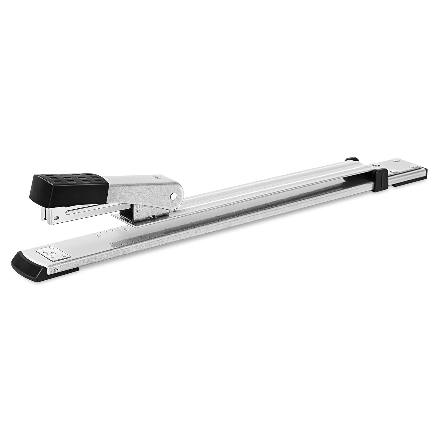 Deli Long Reach Stapler, 25 Sheet Capacity, Long Arm Standard Staplers for Booklet or Book