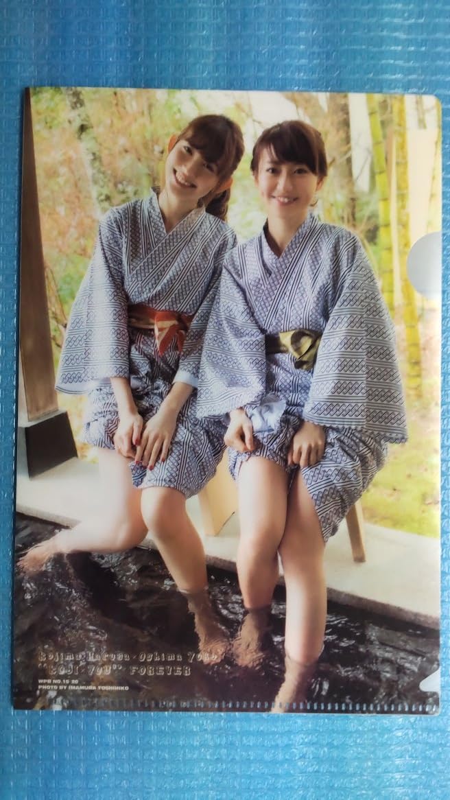 Amazon.co.jp: AKB48 小嶋陽菜＆大島優子 A5クリアファイル 週刊