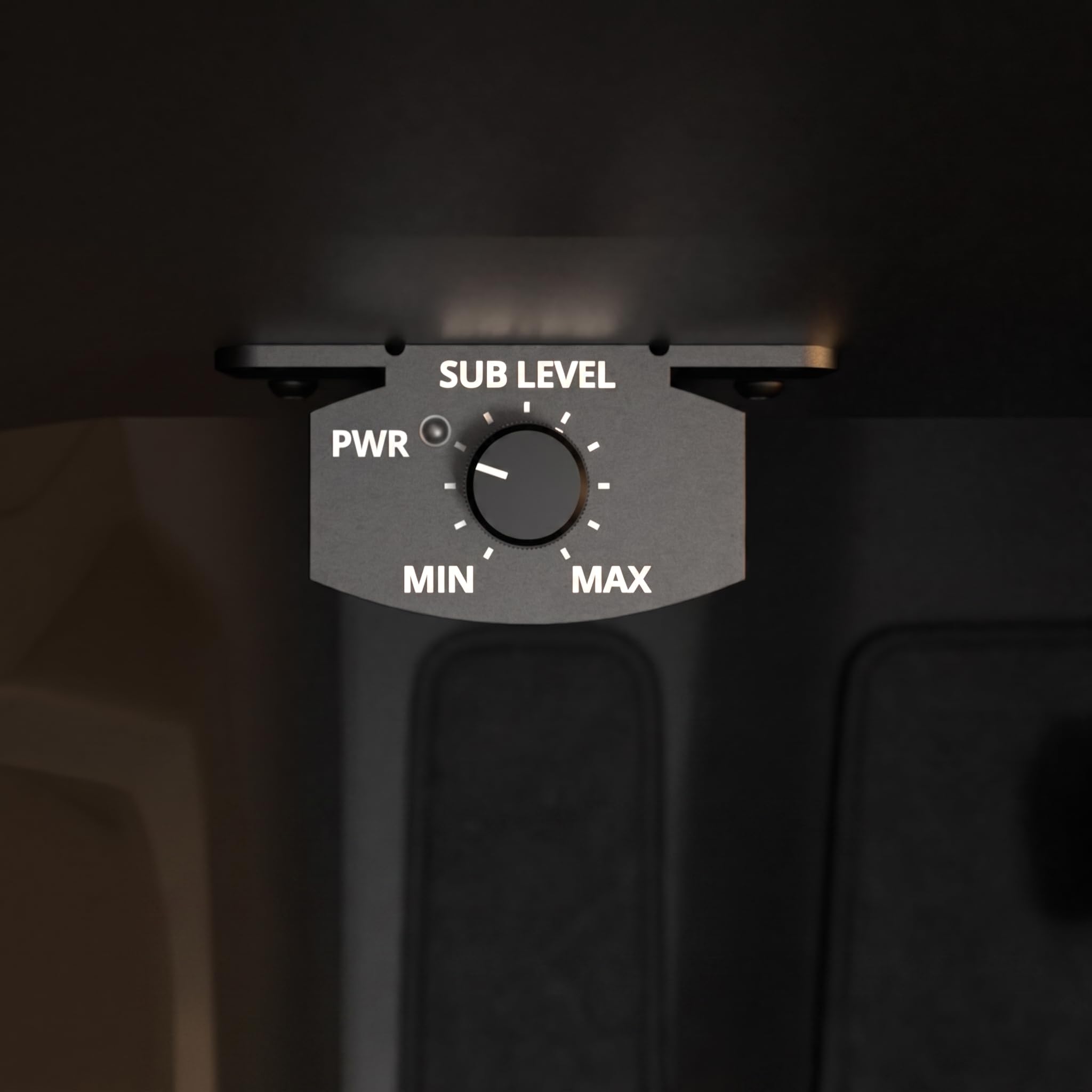 JBL BassPro Nano Ultra-Compact Subwoofer Voiture actif Sous Siège 6"x8" de Harman Kardon - caisson de basse voiture amplifié sous le siège de 200 Watt, Noir