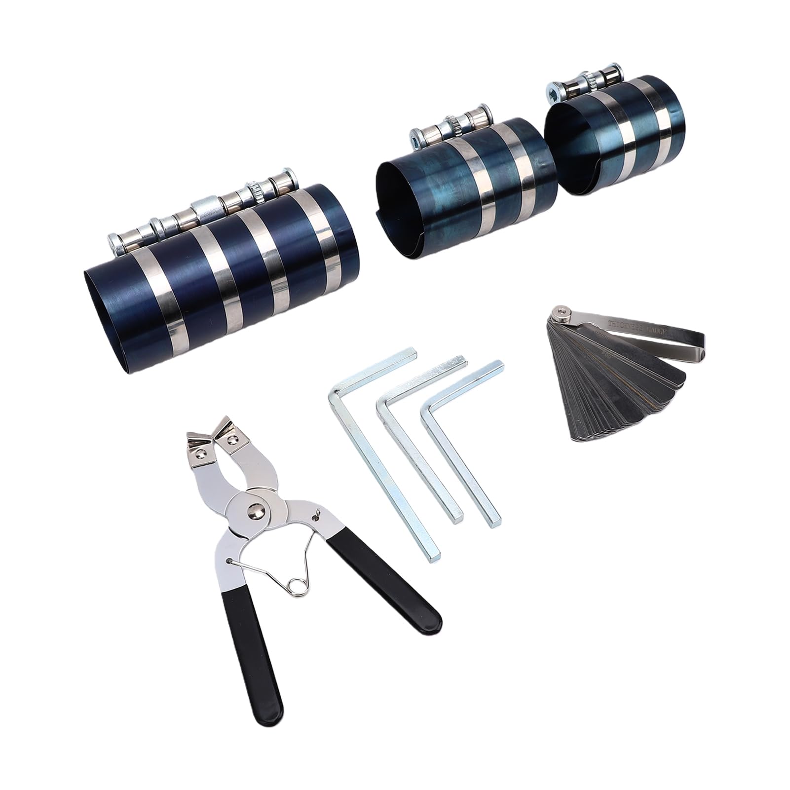 Bewinner Kit Compressore Anello Pistone Regolabile Pinze Installatore