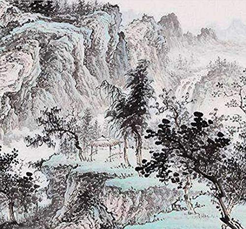 CamDesign Folhas de papel de caligrafia japonesa 100 peças, papel de arroz coreano Xuan para pintura