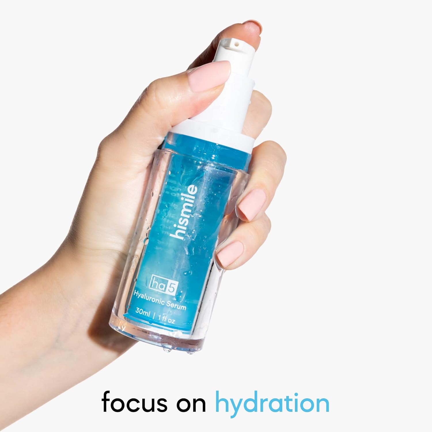 Hismile HA5 Hyaluronic Serum, Hyaluronic Acid for Gum Health, Supports