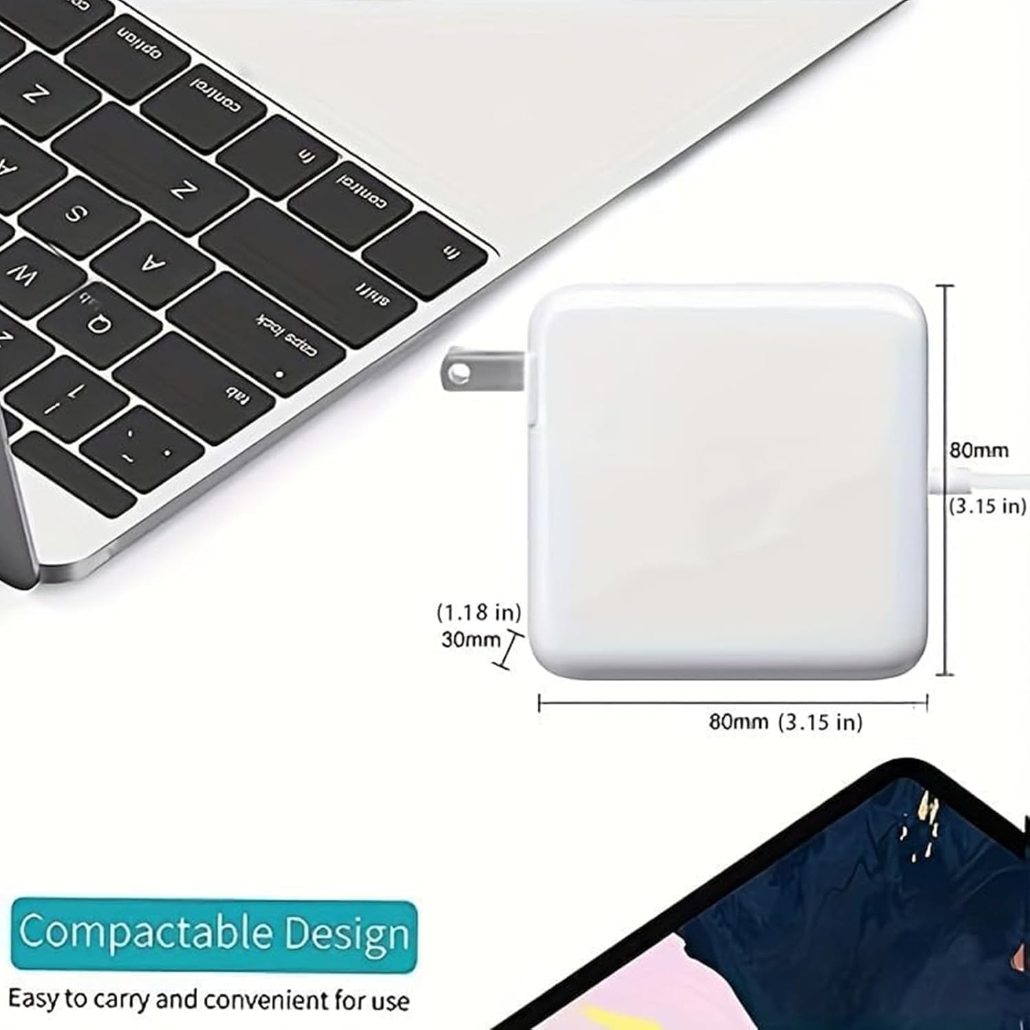 Mac Book Pro Charger - 85W Mag 1 Power Adapter,Compatible with Mac Book Pro (Before Mid 2012 Models) - Image 6