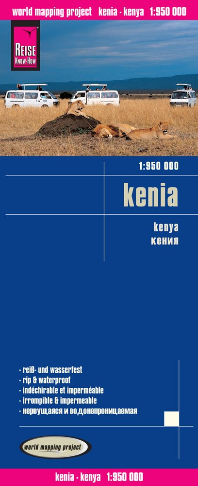 Kenya GPS: world mapping project (Kenya (1:950.000)): Amazon.co.uk