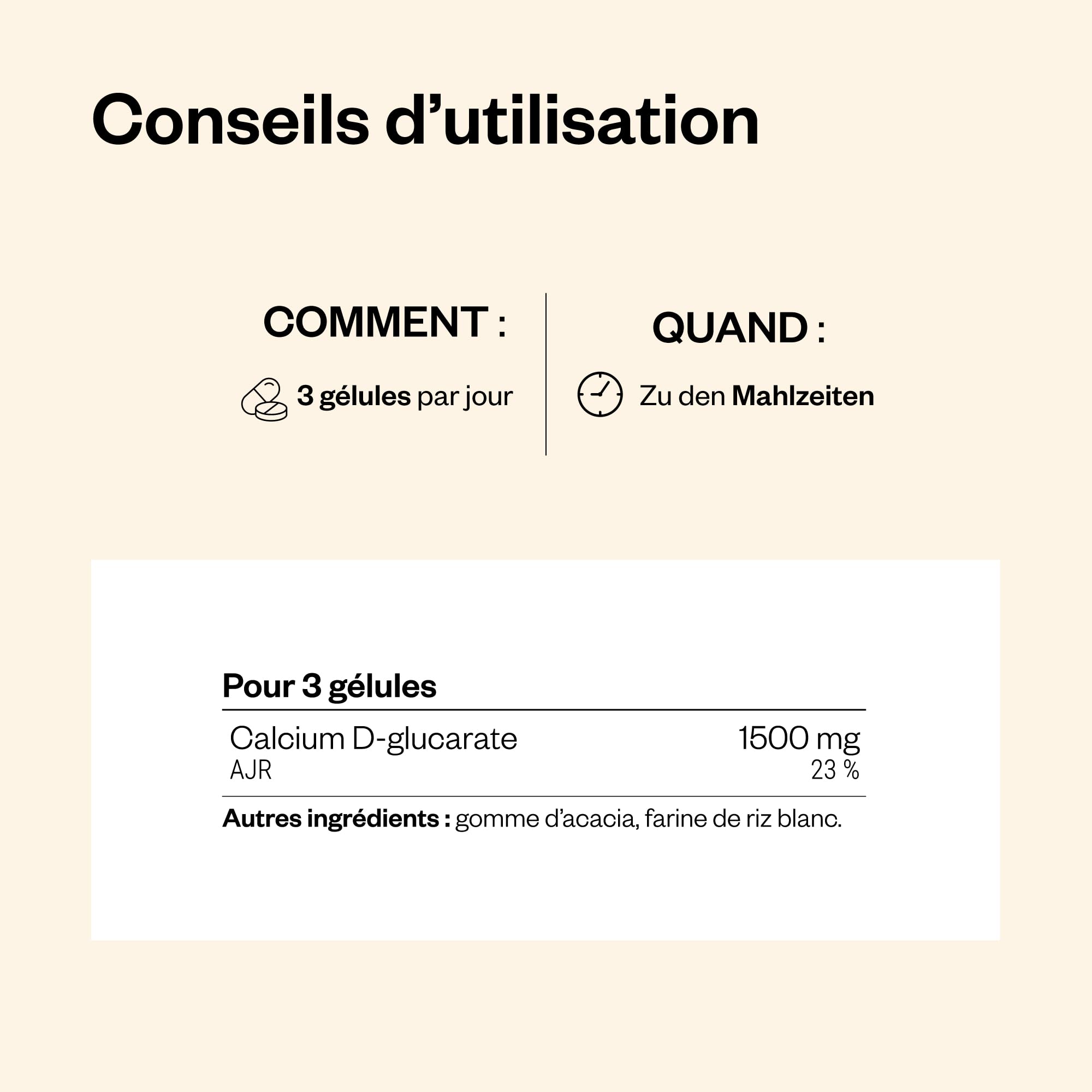 Calcium D-Glucarate - Détoxifiant Naturel - Favorise la Santé du Foie - Sel Calcique d’Acide D Glucarique - Contribue à Optimiser la Glucuronidation - Vegan - Supersmart
