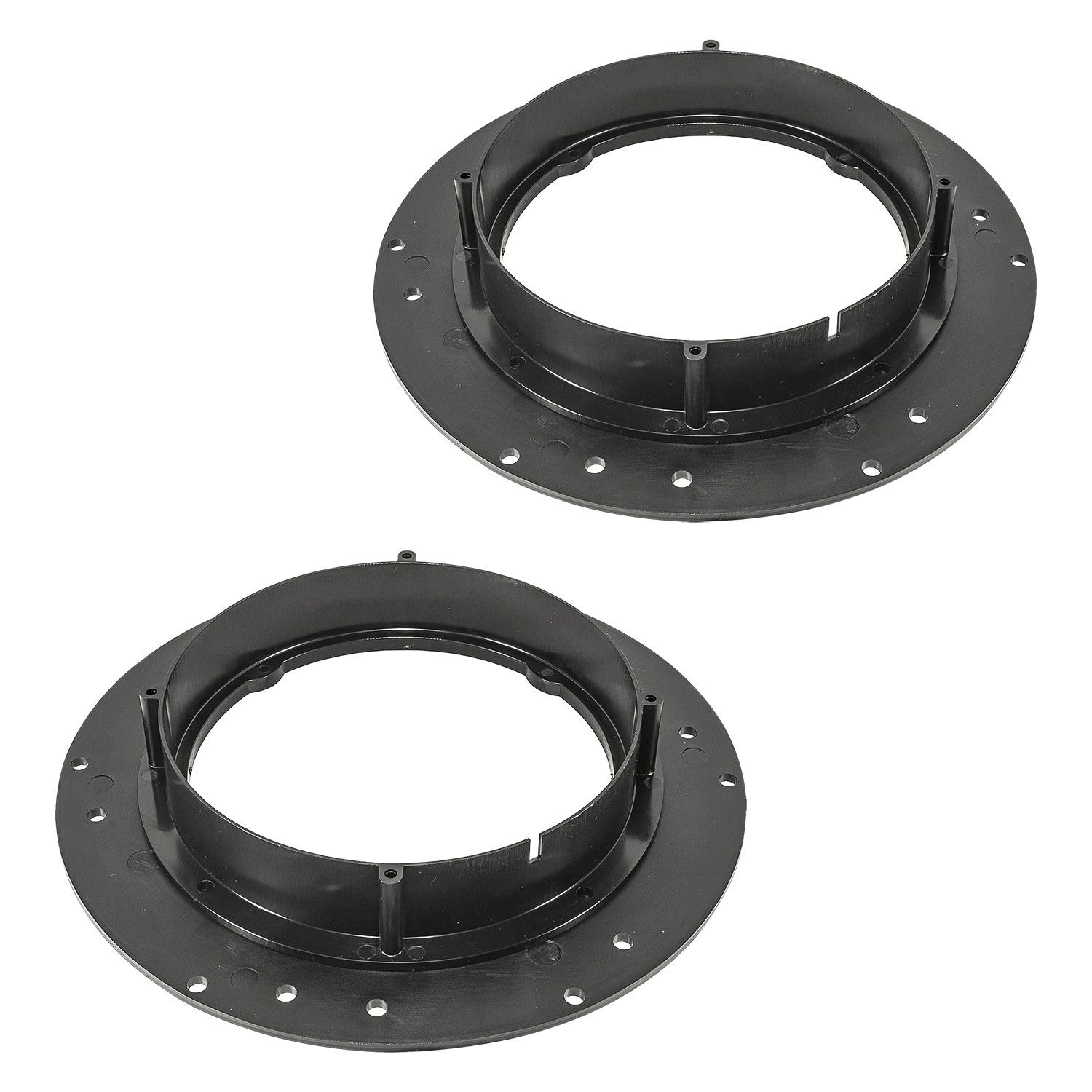 tomzz Audio 2857-068 Staffe di adattamento degli anelli degli altoparlanti compatibili con VW Golf T5 T6 Tiguan Touran per altoparlanti DIN da 165 mm