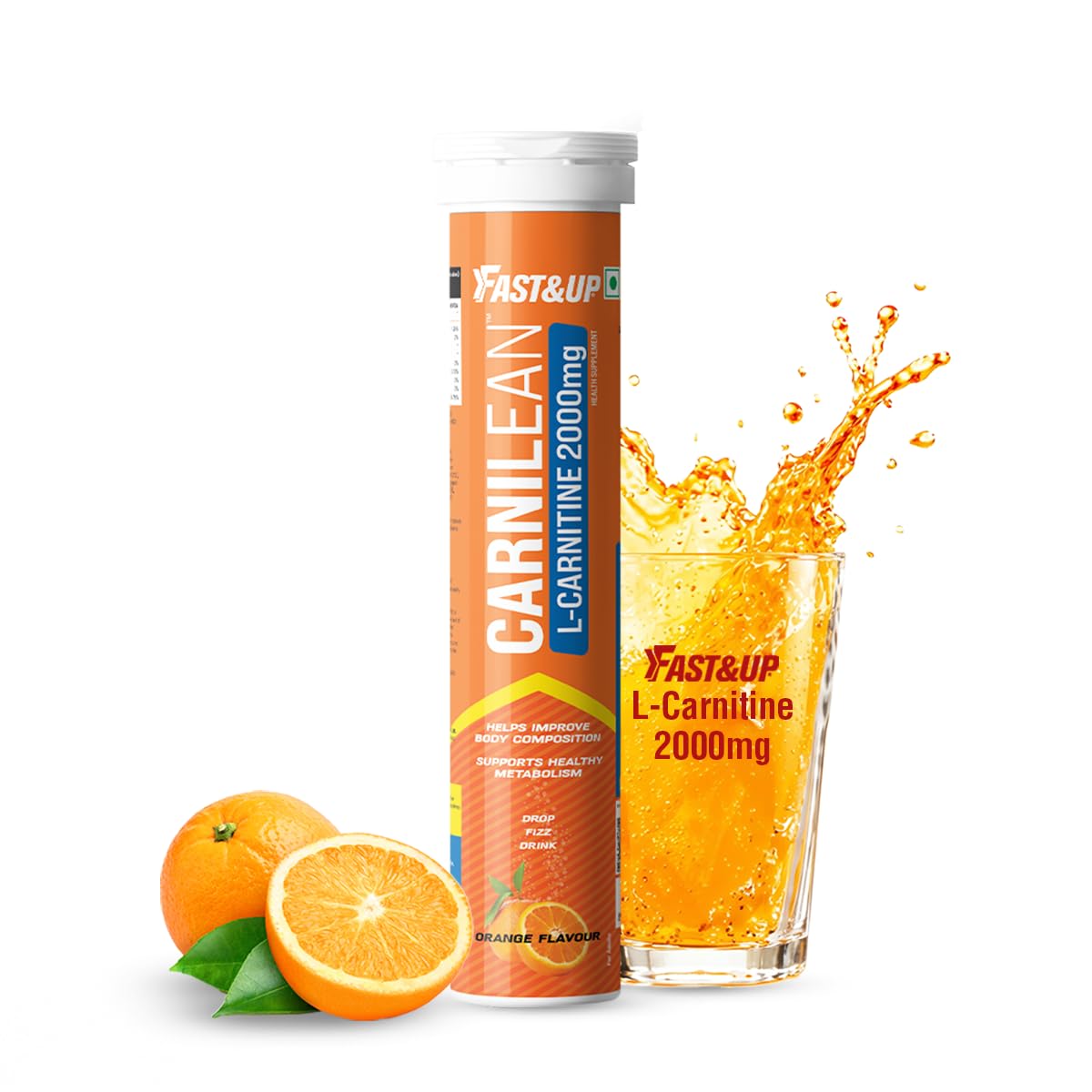 FAST&UP L-Carnitine 2000Mg Effervescent Tablets