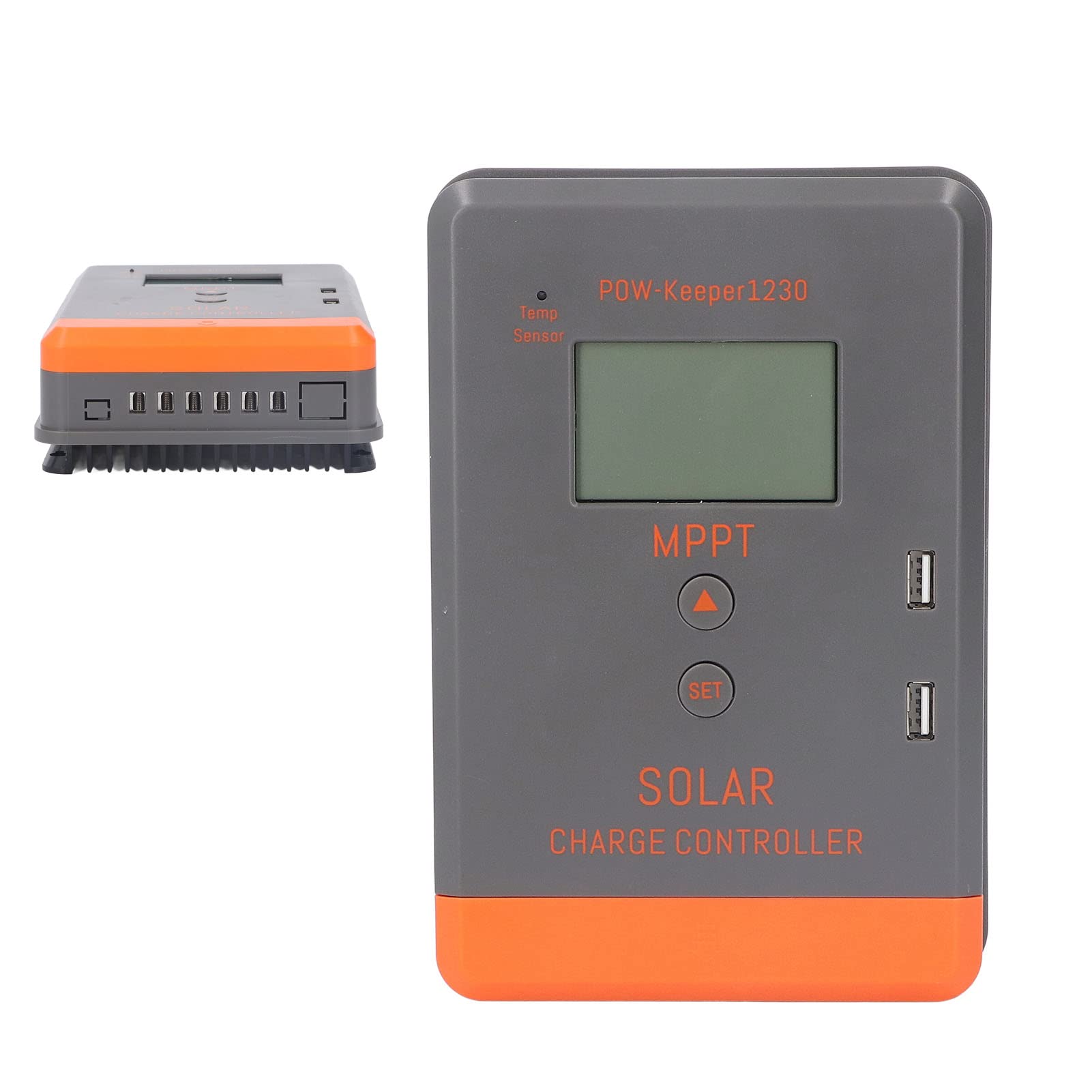 Kontroler ładowania Słonecznego MPPT, Regulator ładowania Słonecznego 30 A 12 V 24 V z Kolorowym Ekranem LCD, śledzenie 99%, Konwersja 98%, do Systemów Solarnych z zalaną żelem baterią litową