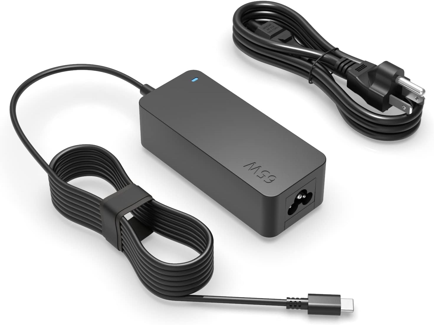 Fast Charger Fit for HP Elitebook Laptop, USB C Power Connector, (UL Safety Certified), 10Ft Flexible Power Cord, 65W 45W