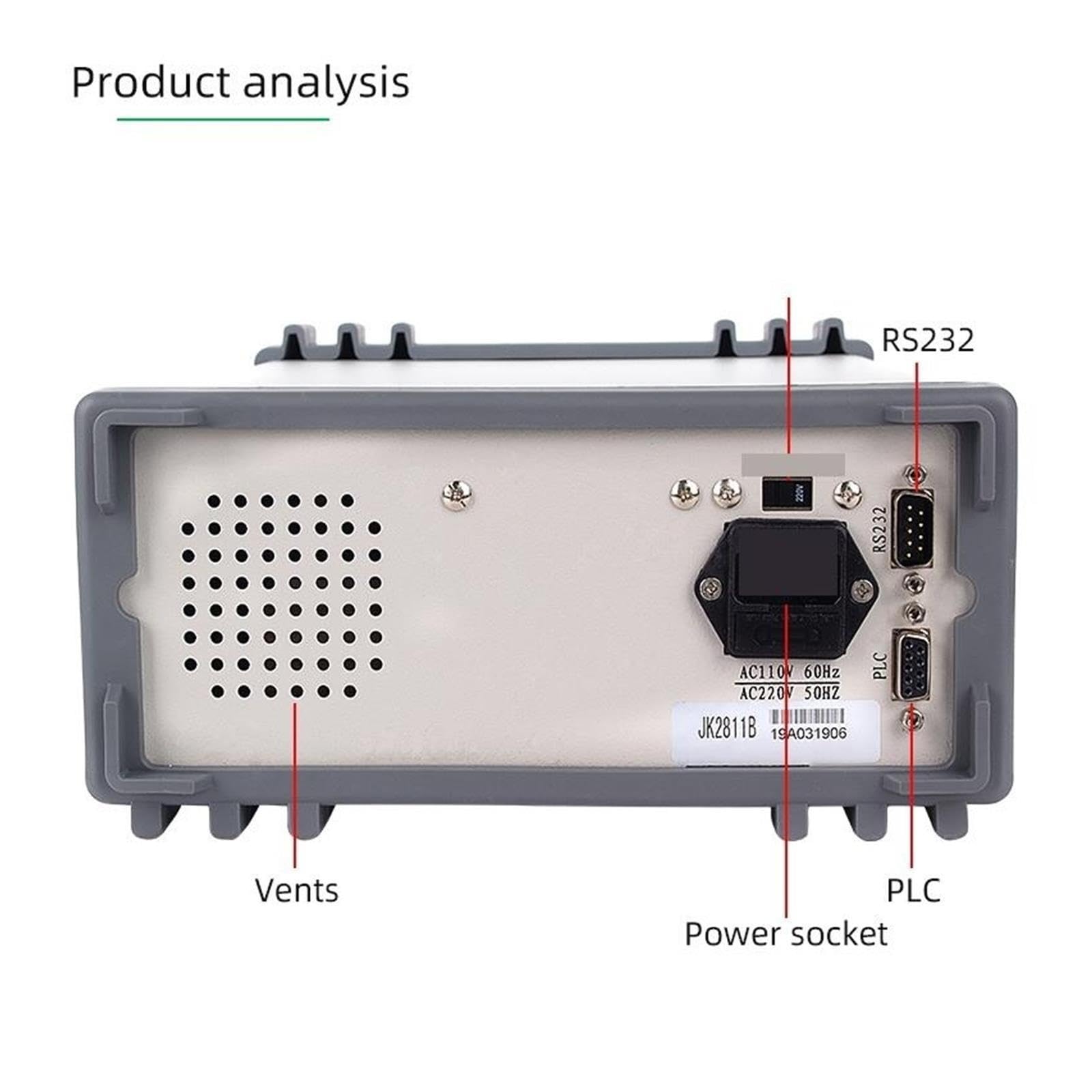 Misuratore LCR Display Capacità Induttanza Resistenza Multifunzione Tester Di Autoscarica Misura
