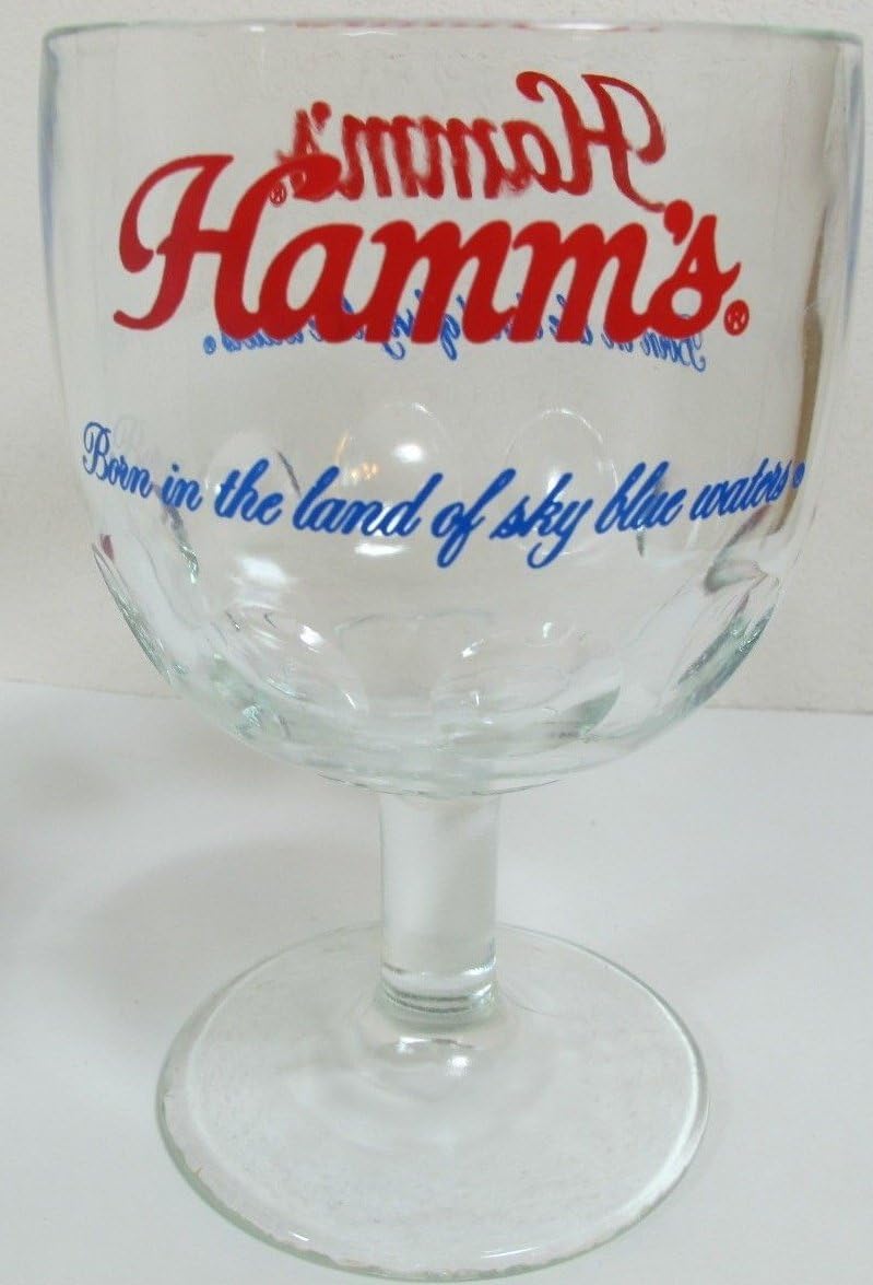 Vintage HAMMS BEER Goblet Goblets & Chalices