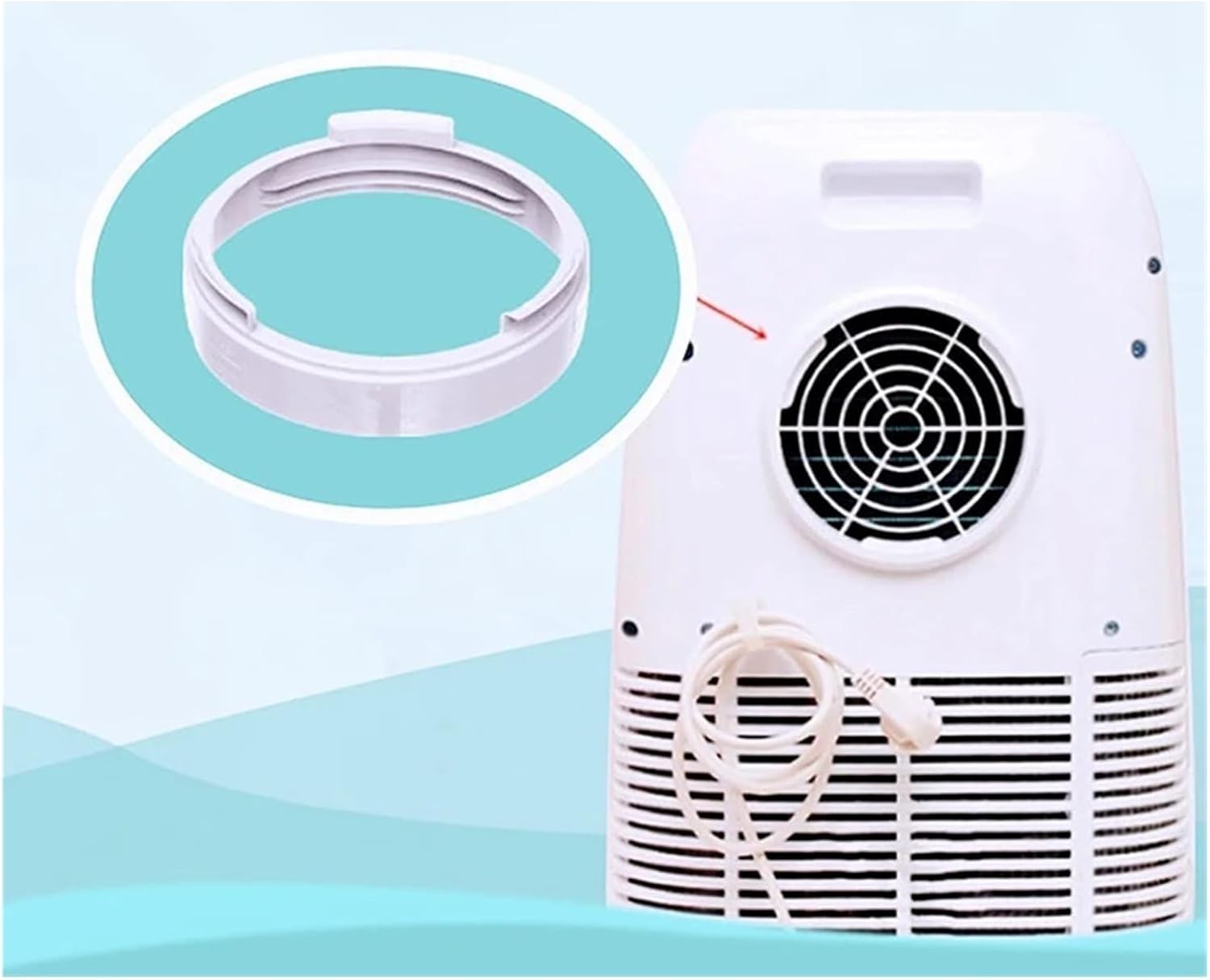 Accessories for A/C Unit Hose Connector Parts Coupler for Air Conditioner Drain Hose 1 Pc(Round)