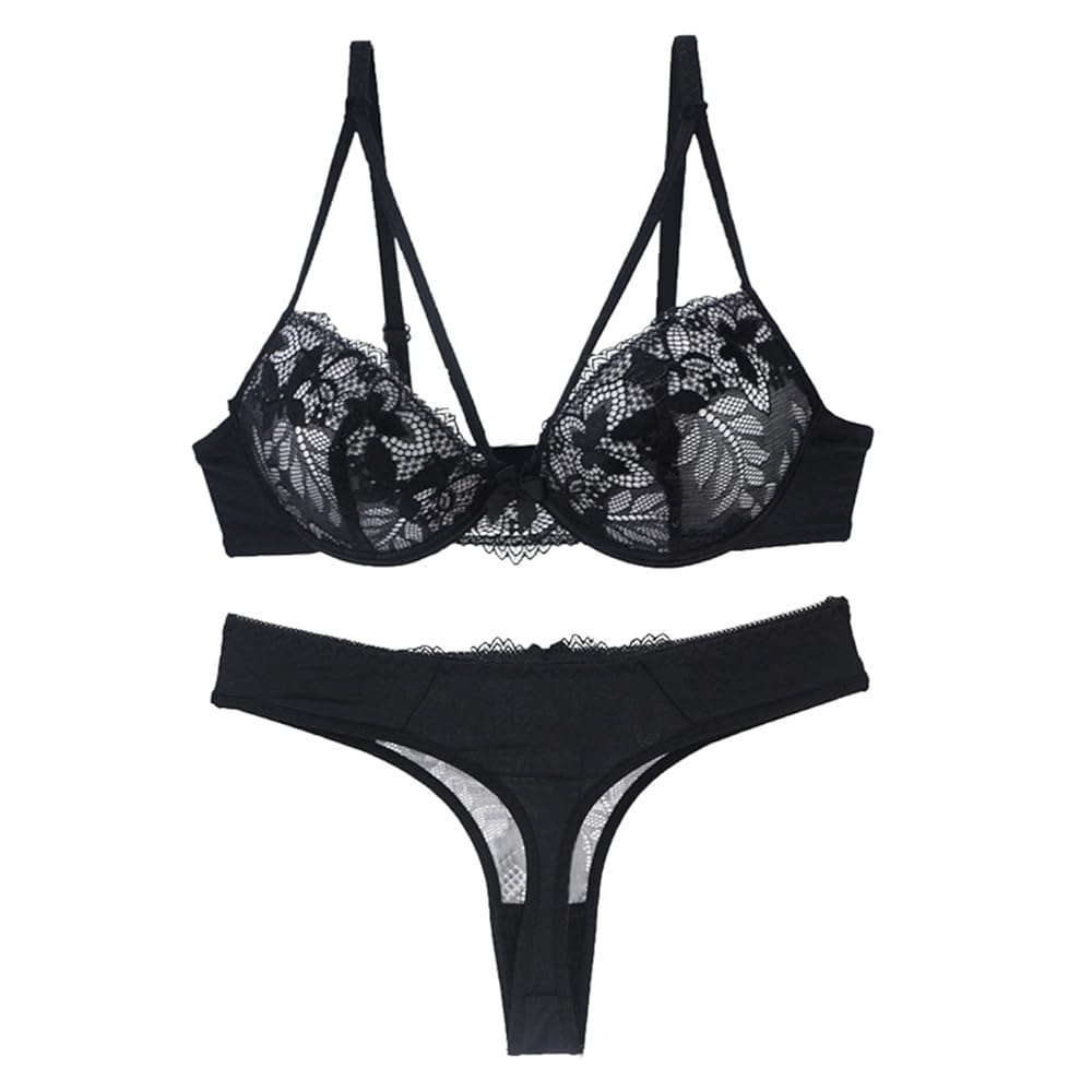 ★ ★ Women's CK Black Floral Lace AF Push-Up Plu CK Black Floral Lace Push Up Plunge Bra | Calvin Klein® USA