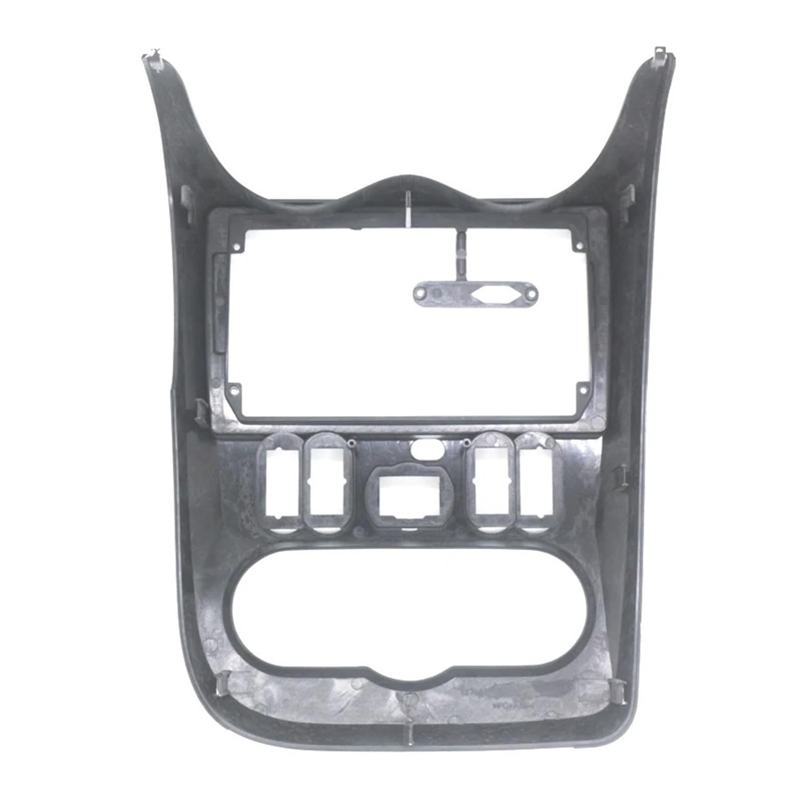 Fascia Marco para Dacia para Duster 2010 2011 2012 2013 2 DIN Car Radio Fascia Adaptador Doble Marco CD Panel Dash Embellecedor Bisel Juego Panel Radio