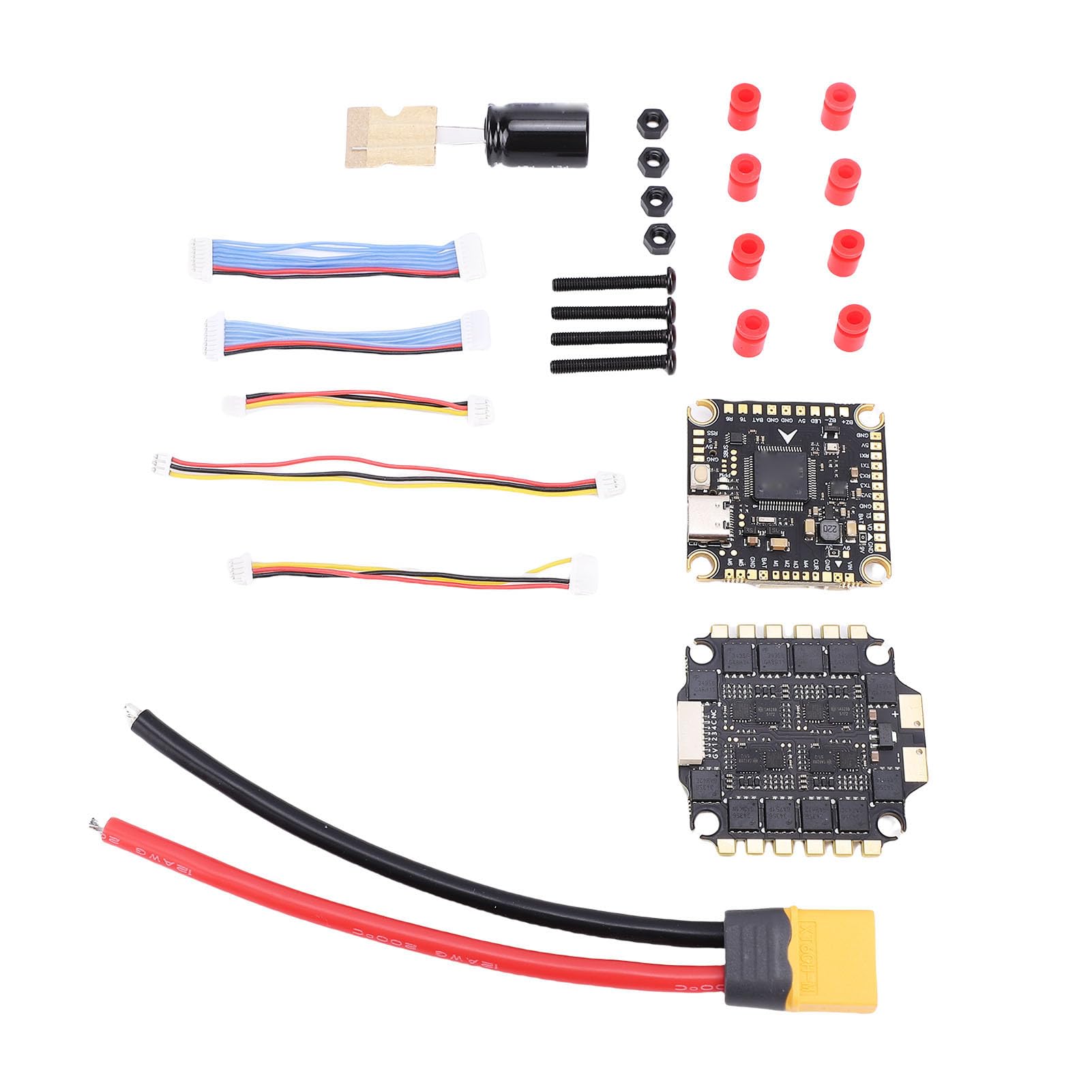 XUMIUZIY F405 FC + 60A ESC Stack, Zamiennik Drona RC dla Plastiku SpeedyBee
