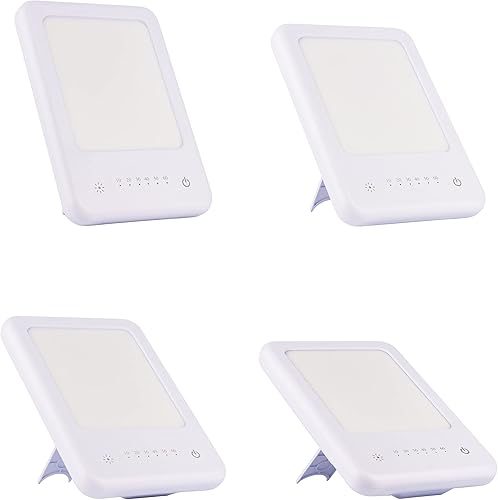 Miniatura 7 de TheraLite Lámpara de terapia de luz brillante, lámpara LED de 10,000 LUX, lámpara solar, luz de estado de ánimo para combatir la baja energía y la