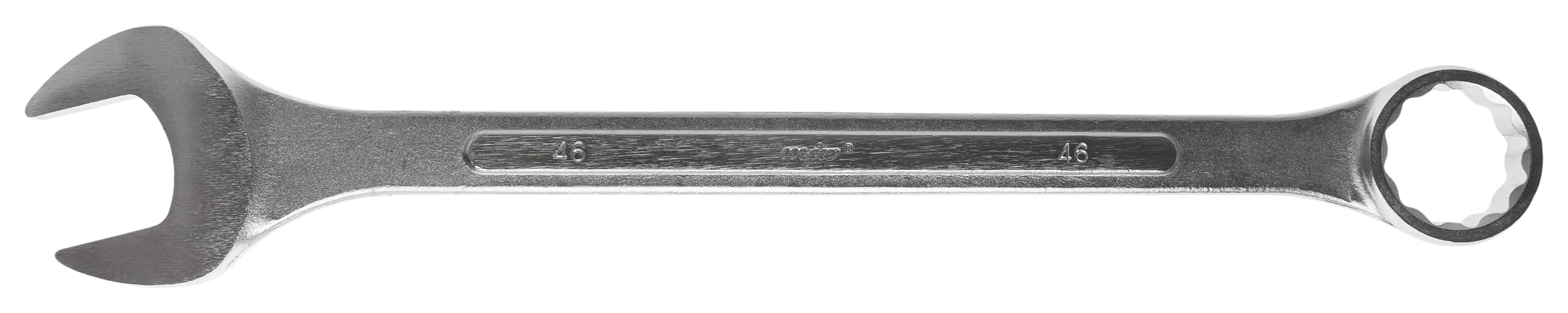 Clé à Anneau Plat MJW 46mm - Acier CrV Métrique - Tête Inclinée 15°