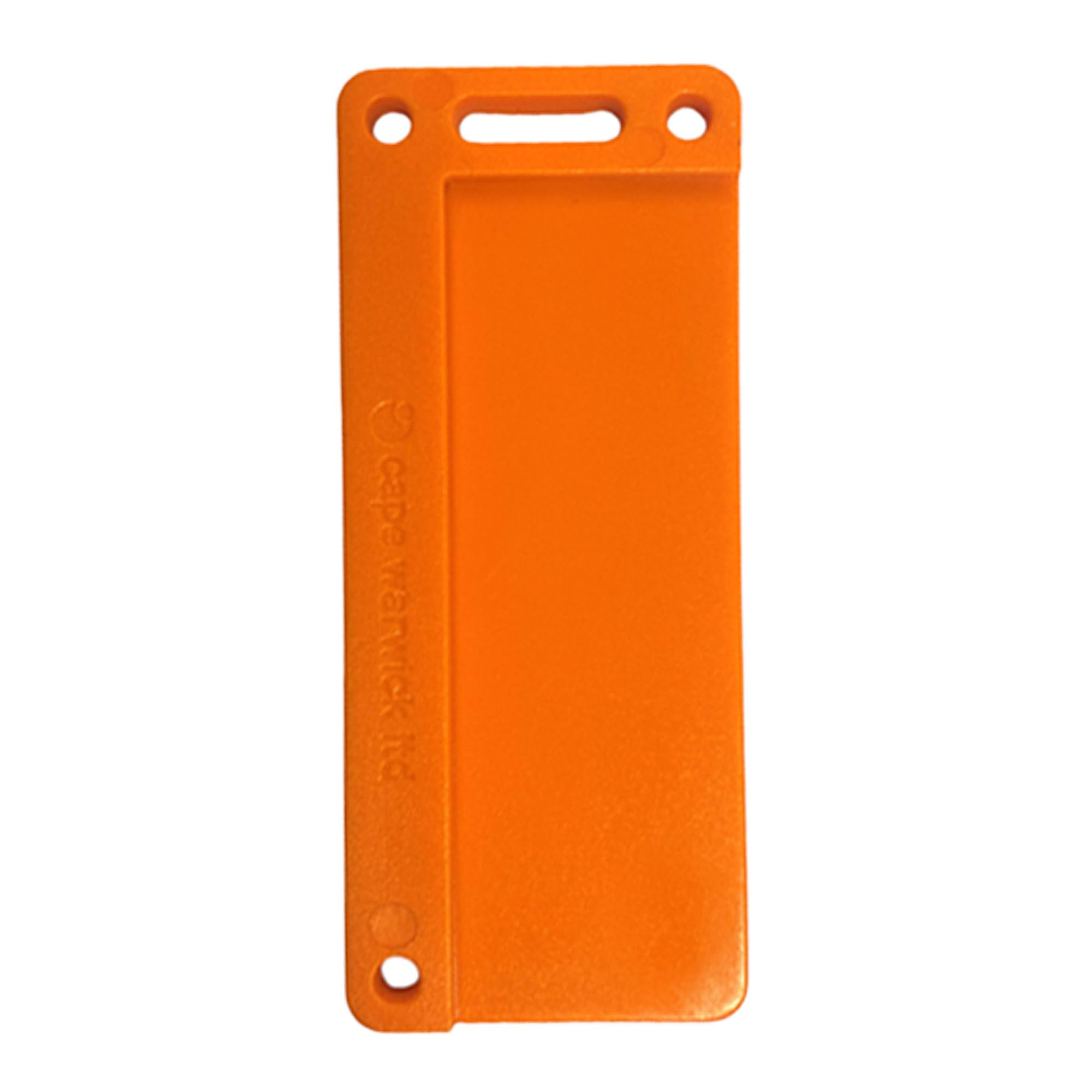 Cape Warwick Ltd Identification Labelling Tags Product, Tray, Key Tag, Luggage Tag, Care Home, Care, Medical Identification Tag, Marking System, Eyelet Hole (Orange, Large (90mm x 38mm))