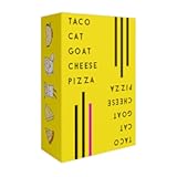 Taco Cat Goat Cheese Pizza Card Game – Wildly Entertaining & Easy To Learn - Great for Adults&comma; Teens&comma; Kids and Families - Card Games and Board Games for Family Game Night - 10 Min&comma; Age 7&plus;&comma; 2-8 Players