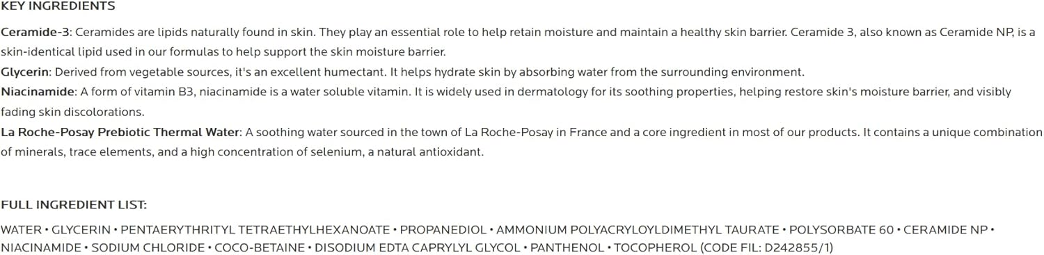 Toleriane Cleansing Cr F400ml