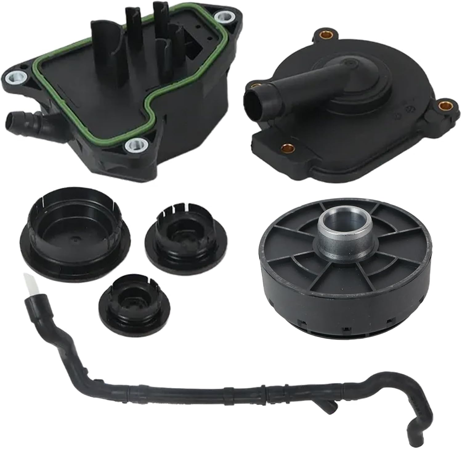 2720160134 Fuel Water Separator 7-Piece M272 Engine Compatible with Mercedes-Benz A209 C209 C219 W203 W204 S204 W211 W212 A207 C207 X204 W164 V251 R171 R230 W221 W639 Replant # 2720100631 0009985690