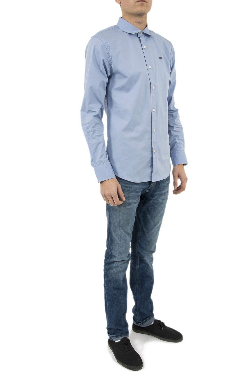 Tommy Jeans Original Stretch Koszula, Lavender Lustre 556, XXL